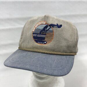 VTG New Horizon Mine Colorado Rope Accent Strapback Trucker Cap Hat Made in USA